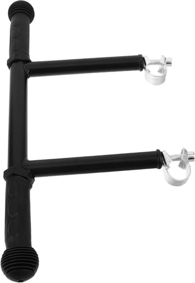 Kinderwagen Handvat Verlengstuk - Duwstang Verlonger Stroller - Comfortabel Wandelen - Verstelbare Hoogte - 38 x 21 x 4 cm