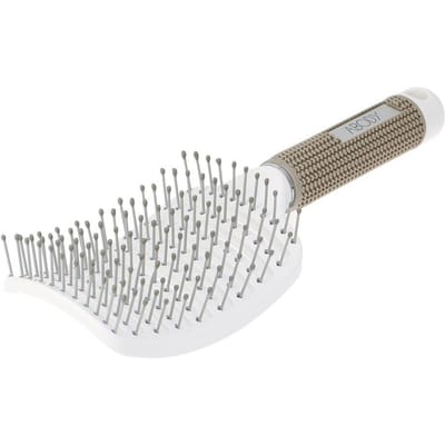 Abody Abody Meisjes Hoofdhuid Massage Kam Haarborstel Borstelharen Nylon Vrouwen Nat Krullend Ontklitten Haarborstel voor Salon Haarstyling Tools