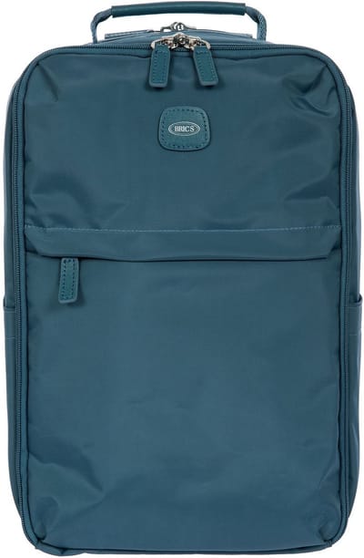 BRIC'S vrije tijd rugzak rugzak met laptopvak X-Collection Positano Underseat - Backpack Sea Green petrol
