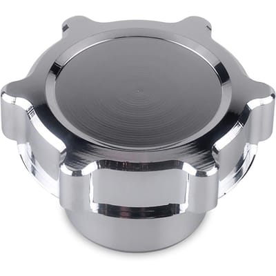 Oliedop Billet Aluminium Deksel Geschikt voor   LSX LS1 LS6 LS2 LS3 LS4  3800 Serie II zilver