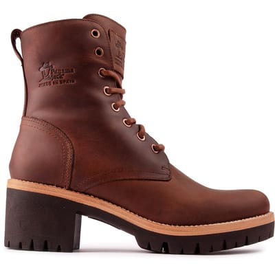 Panam Jack Padma B12 dames veterboot - Bruin - Maat 38