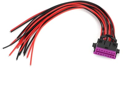 Store_7 - 16Pin Opening Vrouwelijke Kabel - Professionele Adapter - Betrouwbaar en Praktisch - Populaire Kleur - Auto Reparatie Tool - OBD2 Verleng...