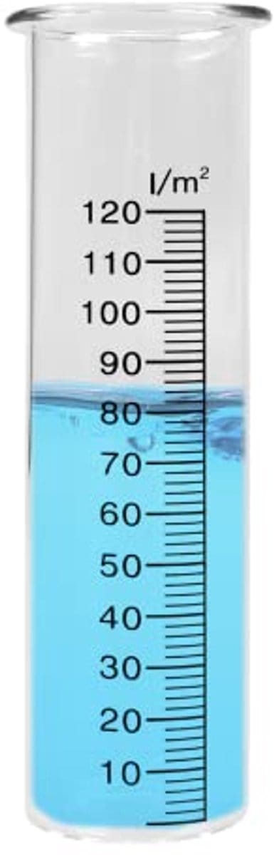 Regenmeter Vervangglas 15 cm – Helder Glas voor Nauwkeurige Neerslagmeting