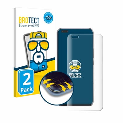 BROTECT - Screenprotector voor Honor Magic 5 Pro - Folie Beschermfolie transparant volledig dekking - 2 Stuks