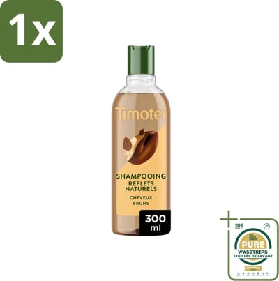 1 x Timotei - Shampoo - Intens Bruin - 300 ml- Bruin Haar Shampoo - Natuurlijke Henna Shampoo - Intens Bruin Haar - Haar Verzorging - Henna Extract