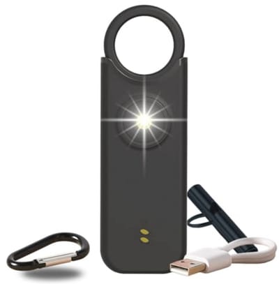 Persoonlijk Alarm met Fluitset en LED-lamp - Zelfverdediging Alarm voor Vrouwen, Kinderen en Joggers