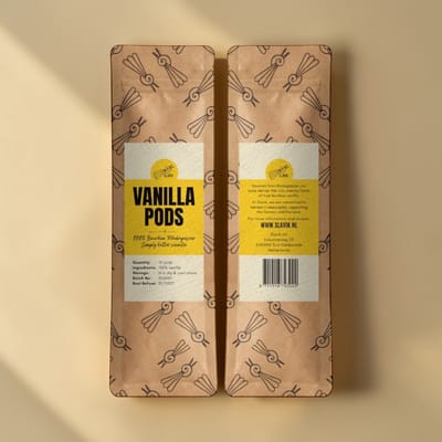 Slavik | Bourbon Vanillestokjes Madagaskar - Verse Vanille Peulen - 10 stuks
