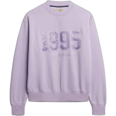 Dames sweatshirt met ronde hals Superdry Varsity