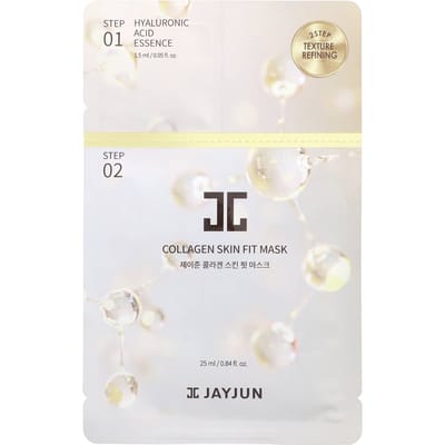 Jayjun Cosmetic, 2-step texture refining beauty mask, 1 set white