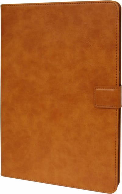 Hoesje geschikt voor Apple iPad 3/4 Excellent Wallet case/ book case hoesje kleur Bruin
