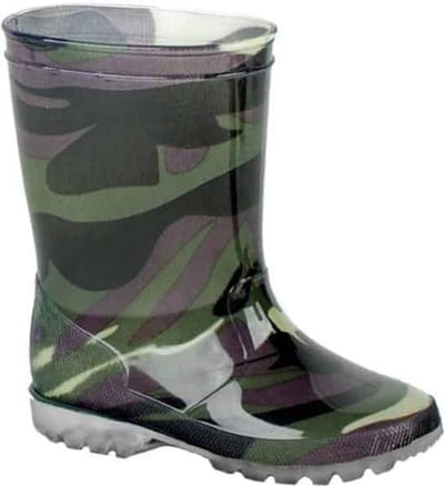 Kinder regenlaars Gevavi Jungle met LED - print - 30
