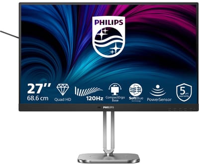 Philips 4000 series 27B2N4500/00 computer monitor 68,6 cm (27") 2560 x 1440 Pixels Quad HD LCD Grijs