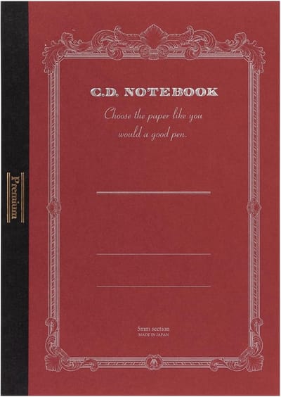 Notitieboek B5 Geruit - Stevige Stikselbinding & Vlakliggend Schrijven