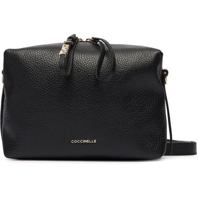 Coccinelle Nory Handtas Leer met Gerimpeld Effect