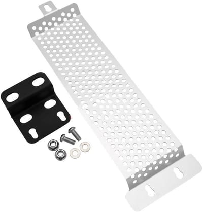 Motorfiets Bescherming - Onderplaat Motor - Motor Beschermen - Aluminium Plaat - 1 Set - Zilver