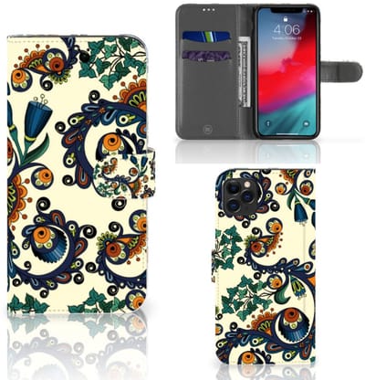 Wallet Case Apple iPhone 11 Pro Max Barok Flower