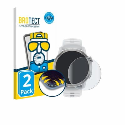 BROTECT - Screenprotector voor Coros Apex 4 (46 mm) - Folie Beschermfolie matte volledig dekking 2 Stuks