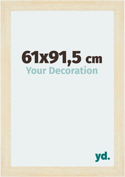 Your Decoration - Fotolijst 61x91,5 cm - MDF - Zand Geveegd - Mura