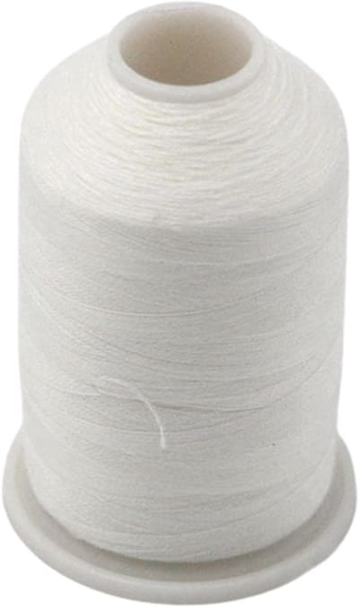 Naaigaren Rol - Witte Draad - Tijdelijk Naaien - Water Oplosbaar - 1000 Meter - Wit