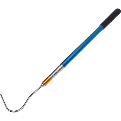 Zolder Neerklaphaak 62.6in Metalen Telescopische Ladder Deur Trappen Trekker voor Garagedeur Roldeur
