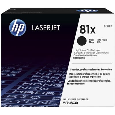 Tonercartridge hp cf281x 81x zwart