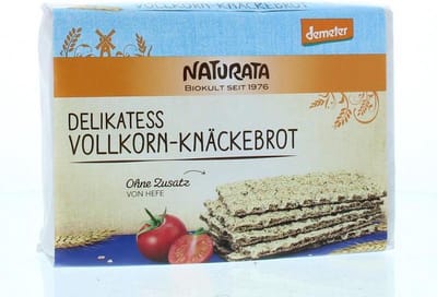 Naturata Knackebrod volkoren rogge demeter bio 250 Gram