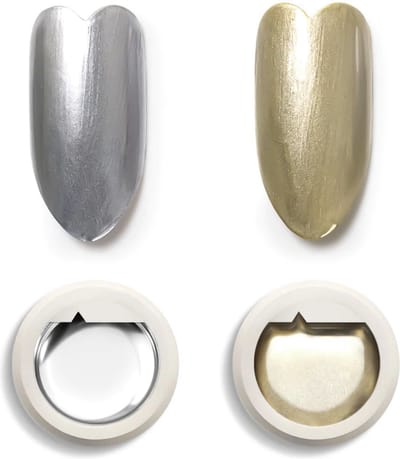 Venalisa Metallic Zilver en Metallic Goud UV Gellak Set - 10 gram (2x 5 gram) - Gellak Starterspakket - Zonder Kwastje - Gellak Metallic Zilver - Gellak Metallic Goud - Gellak Set - Gellak Gold - Venalisa Gellak - Gellak Nagellak