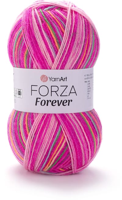 Sokkenwol Yarnart Forza Forever - Roze - 2707