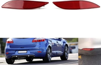 Achterbumper Reflector Vervanging voor III Hatchback 2008-2016, III Grandtour 2009-2016 en Fluence 2010-2016 - Auto Accessoires, Veiligheid, Verlichting