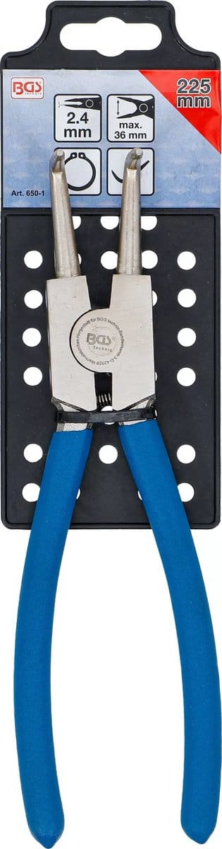 BGS Sprengringtang haakse uitvoering voor externe borgringen 225 mm - 650-1
