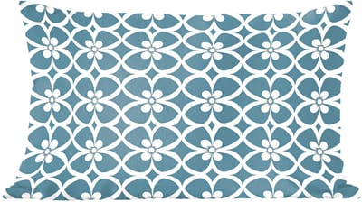 Sierkussens - Kussentjes Woonkamer - 60x40 cm - Patroon - Symmetrisch - Blauw