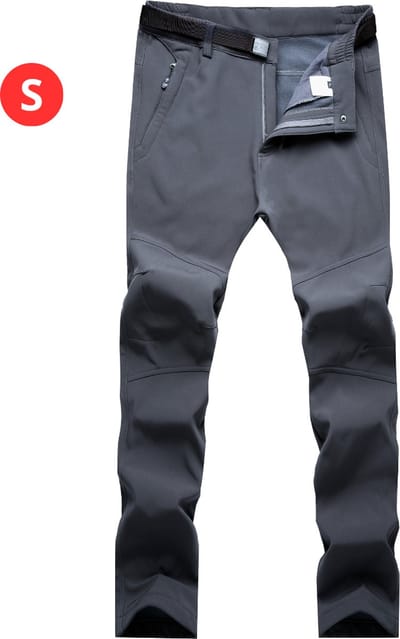 Livano Skibroek - Skipak - Snowboard Broek - Winterbroek - Sneeuwbroek - Heren - Dames - Unisex - Wintersport - Donker Grijs S