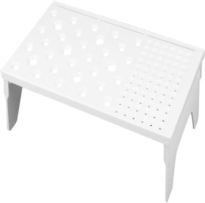 Suikerbloemen Drogenrek - Taartdecoratie Standaard - Suikerwerk Drogen - Snel-Drogend Systeem - 27x16x12 cm - Wit