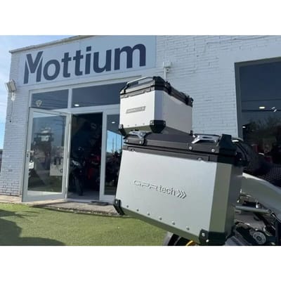 Aluminium triplet kit met Top case + zijtassen + specifieke steunen GPR Tech BMW R 1300 GS 2023/2025