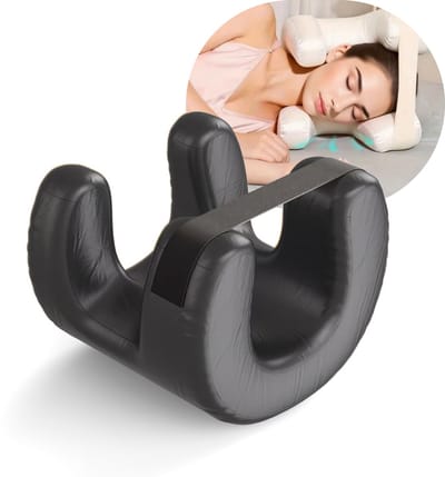 Mainius Anti-Rimpel Kussen – Beauty Slaap Kussen – Zijde Zachte Hoes - Gezichtskussen tegen Rimpels & Acne – Zijslaper & Rugslaper – Wasbaar – Silk Touch – Beauty Pillow - Ergonomisch Schoonheidskussen - Zwart Kussen