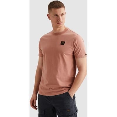 PME legend roze heren t-shirt   Ronde hals   Regular fit   Geen zakken   Duurzaam   Korte mouw Roze M