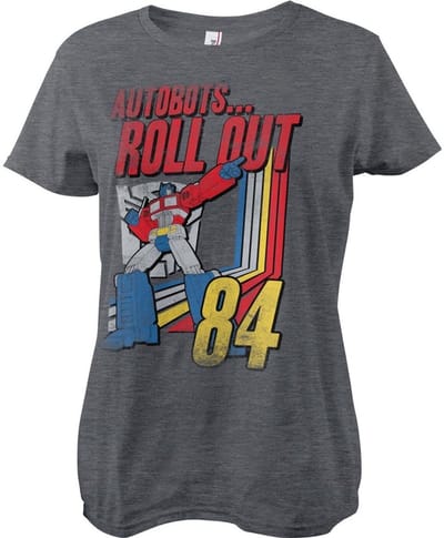 Transformers Autobots - Roll Out Girly Tee dames-T-shirt donker/heather