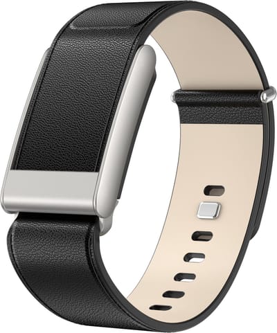 Stravo Brede Echt Leren Band met Magneetsluiting – Geschikt voor Whoop 5.0 – Comfortabel & Stijlvol – Zwart