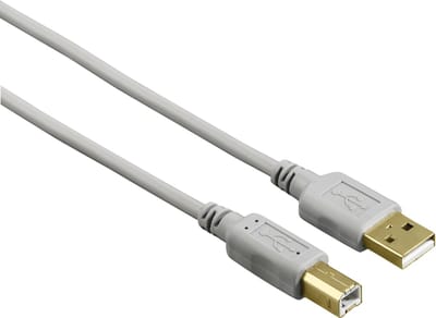 Hama USB-kabel, USB 2.0, verguld, 1,50 m, 25 stuks