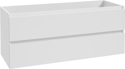 Alvara onderkast 120 cm mat wit – badkamermeubel met soft-close lades