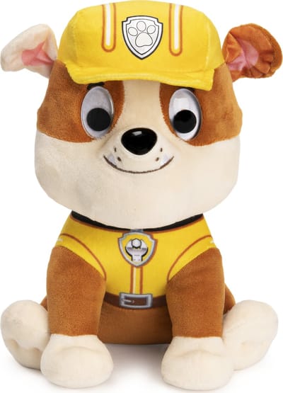 Spinmaster PAW Patrol Pluche - Rubble 23cm Knuffels en pluche