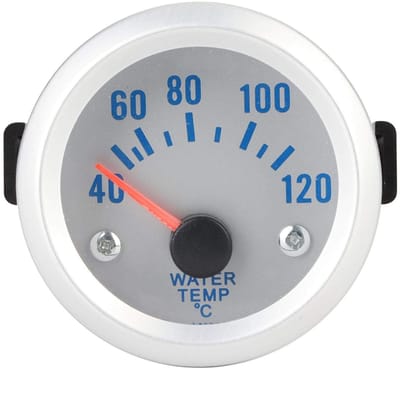 Dailygoods- Watertemperatuurmeter 52mm - Digitale Temperatuurmeter - Auto - LED - Bereik 40-120℃ - Schokbestendig