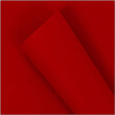Viltplaat 30,5 x 30,5 cm - Set van 2 - 100% Polyester - 2 mm Dik - Kersenrood - Voor Knutselen en Creatieve Projecten