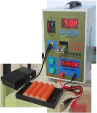 Precisie Spot Welder - Accu Lasapparaat - Batterijen Solderen - Digitale Oplaadfunctie - 4.3 kg - Zwart