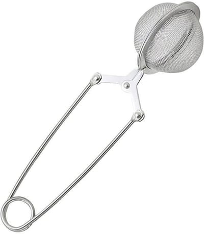 Theezeef RVS Thee Ei Thee Infuser - Theefilter voor Losse Thee - Zilver