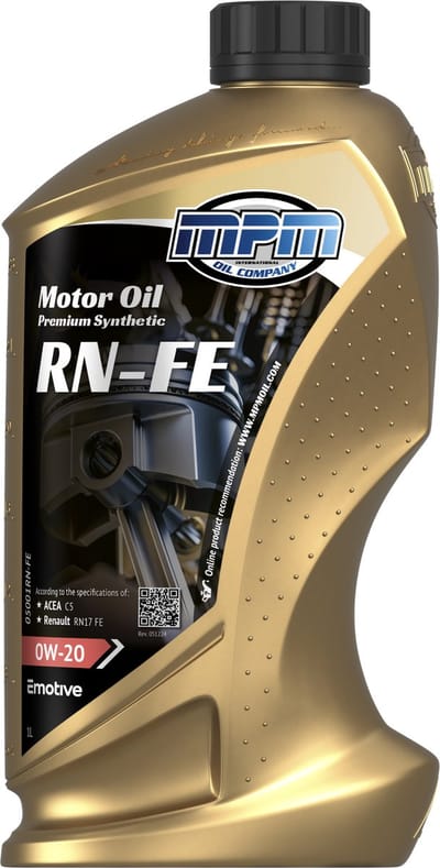 MPM Motorolie 0w20 RN-FE - 1 liter