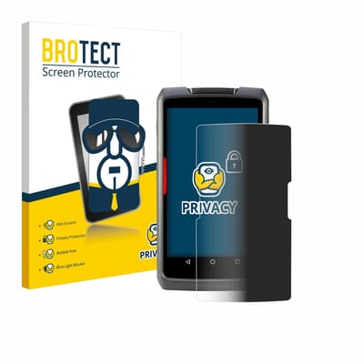BROTECT - privacy screenprotector voor Honeywell ScanPal EDA71 - Folie Beschermfolie Blauwlichtfilter