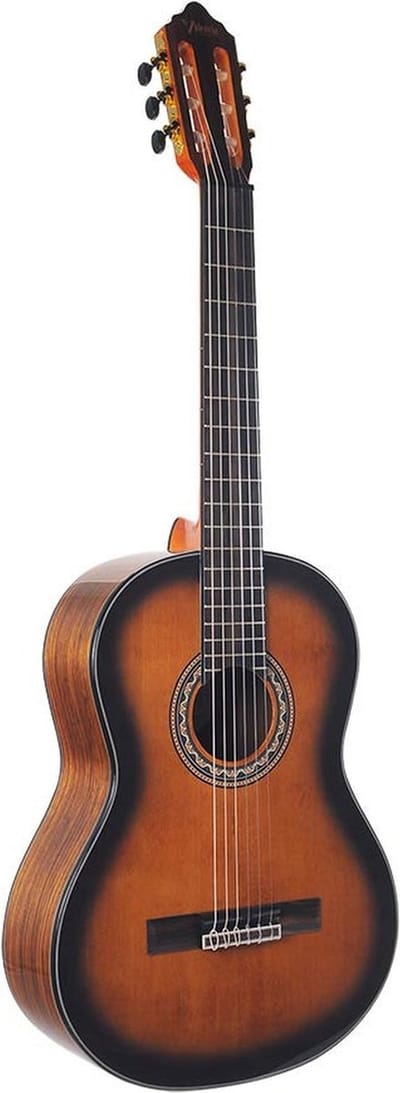 Valencia VC564BSB Klassieke Gitaar 4/4 Brown Sunburst Elektro-akoestisch Hoogglans