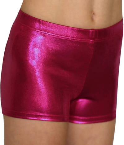 Fairysports Turnbroekje Roze maat 110-116 meisjes gymbroekje pink