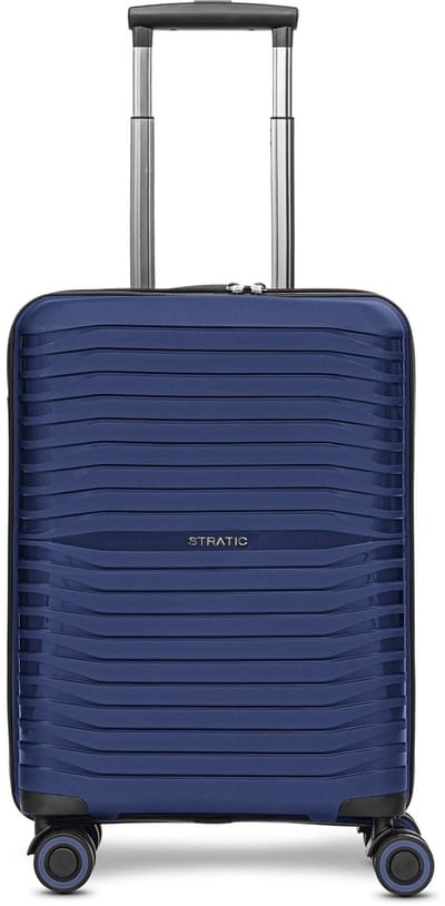 Stratic Shine 4 wielen Cabinewagen 55 cm - Harde bagage - - navy blue